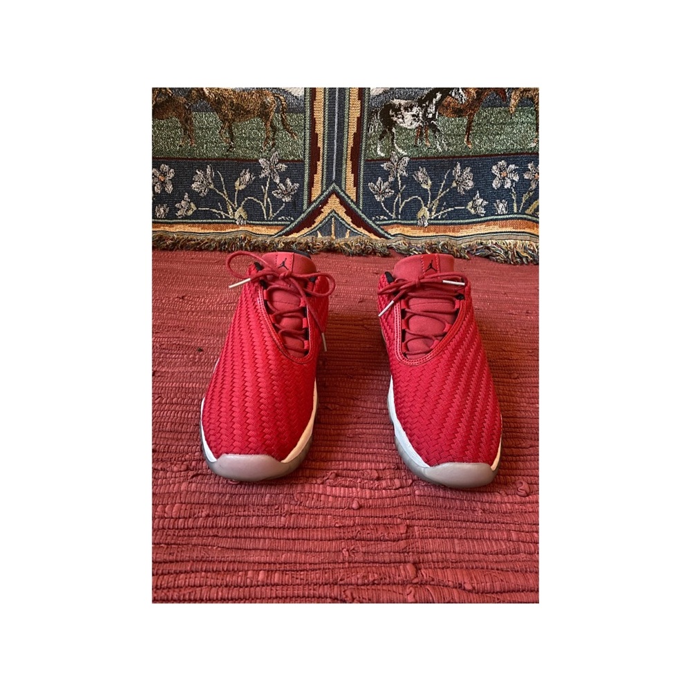 Nike Air Jordan Future Low Weaved Red Sneakers